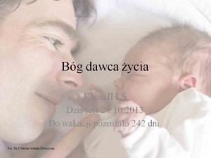 Bóg dawca życia