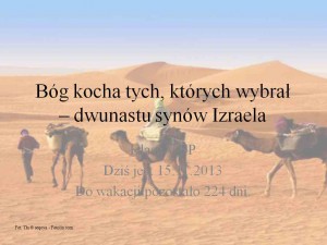 Bóg kocha tych, których wybrał