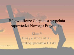 Bóg w ofierze Chrystusa