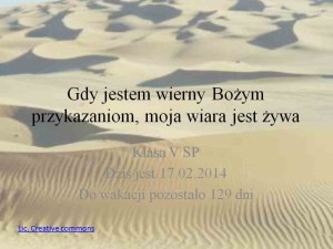 Gdy jestem wierny Bożym przykazaniom