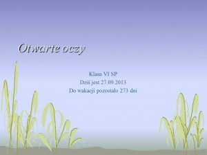 Otwarte oczy