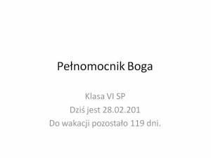 Pełnomocnik Boga