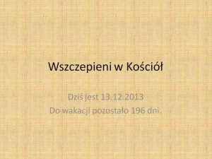 Wszczepieni w Kościół