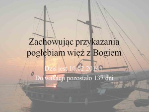 Zachowując przykazania